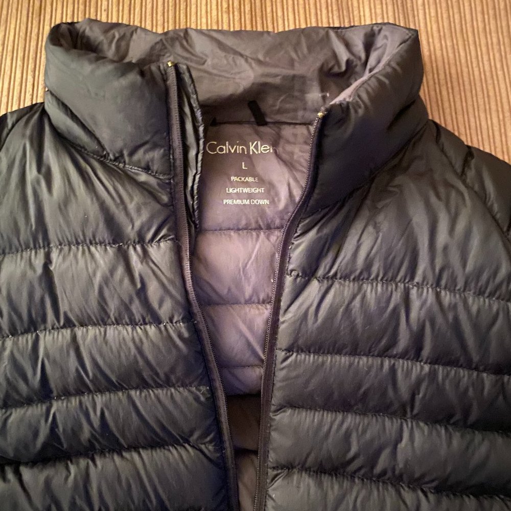 Calvin Klein Down Puffer Coat Size L
